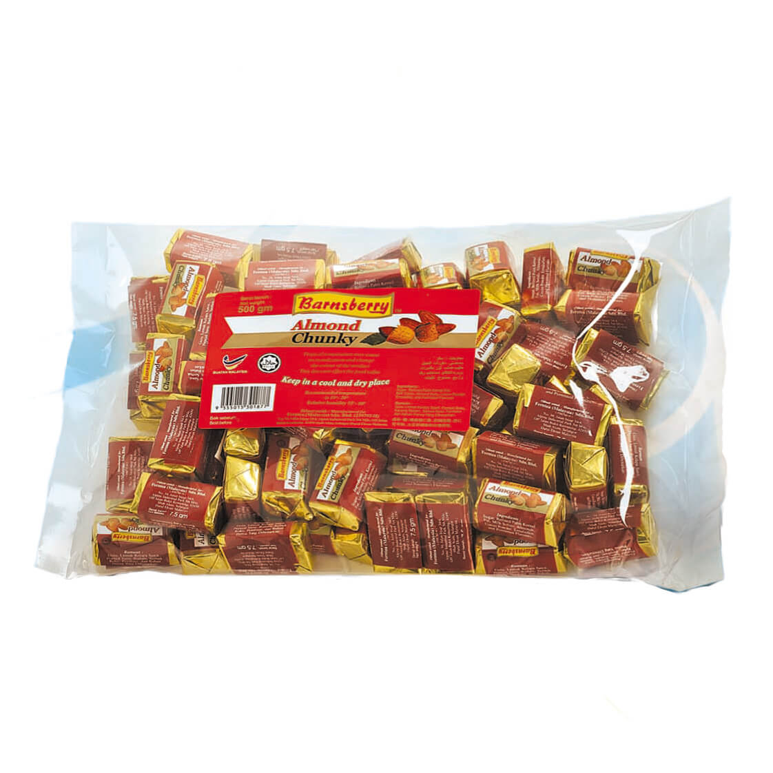 Barnsberry Almond Chunky 500G