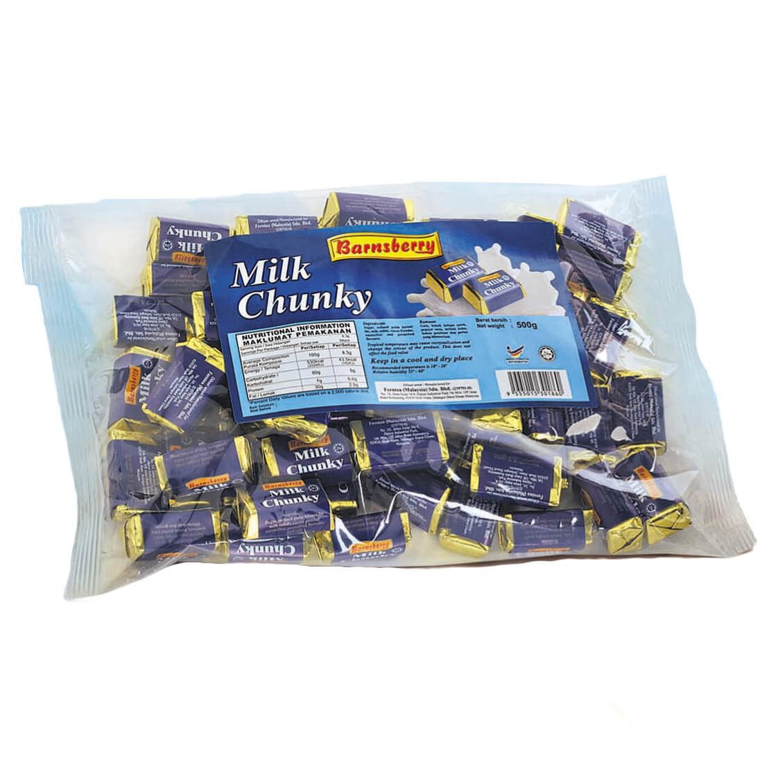Barnsberry Milk Chunky 500