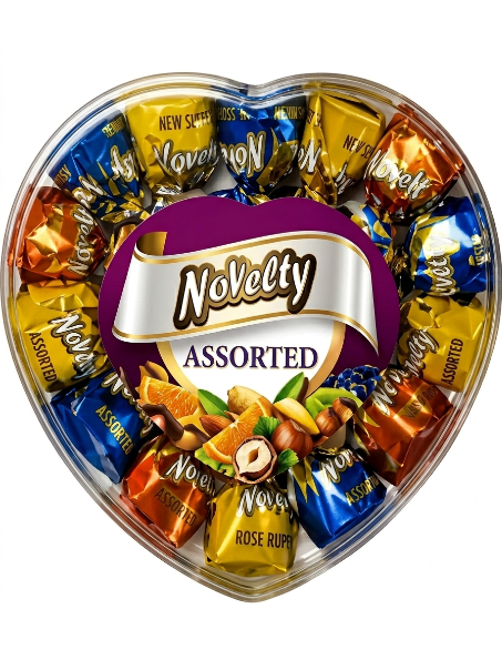 Barnsberry Novelty Choco Assorted Heart Shape