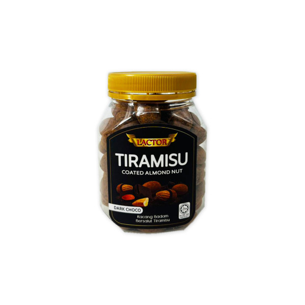 Lactor Tiramisu Dark Choco Coated Almond Nut