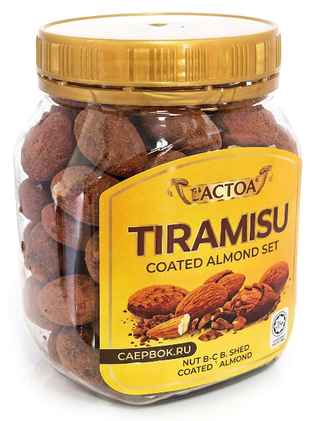 Lactor Tiramisu Cappucino Coated Almond Nut