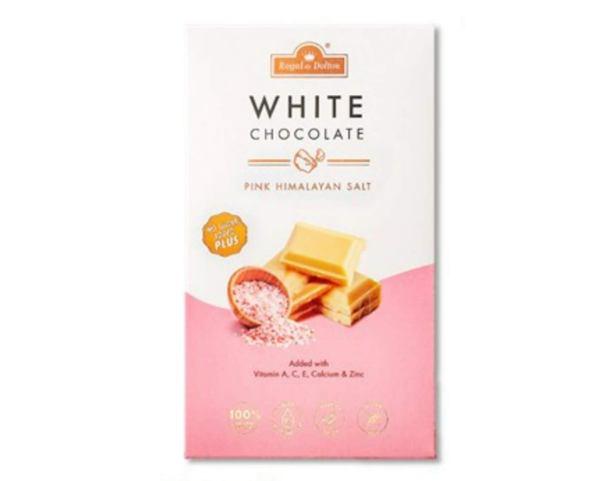 RDD SUGAR FREE PLUS  HIMALAYAN SALT WHITE  CHOCOLATE (WITH PREMIX  VITAMIN)